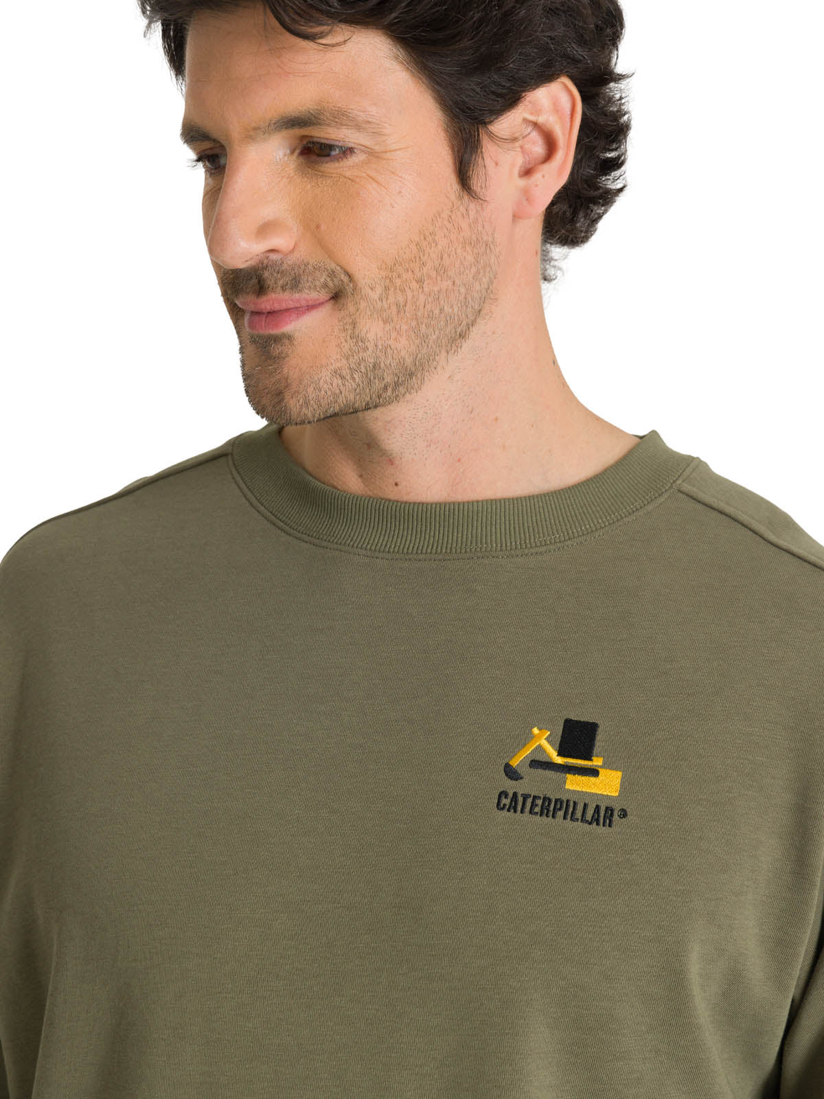 Saco Graphic French Terry Para Hombre Color Verde-4