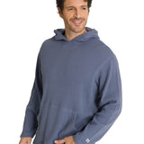 Saco Waffle-Knit Hooded S Para Hombre Color Gris-2
