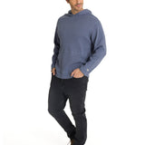 Saco Waffle-Knit Hooded S Para Hombre Color Gris-5