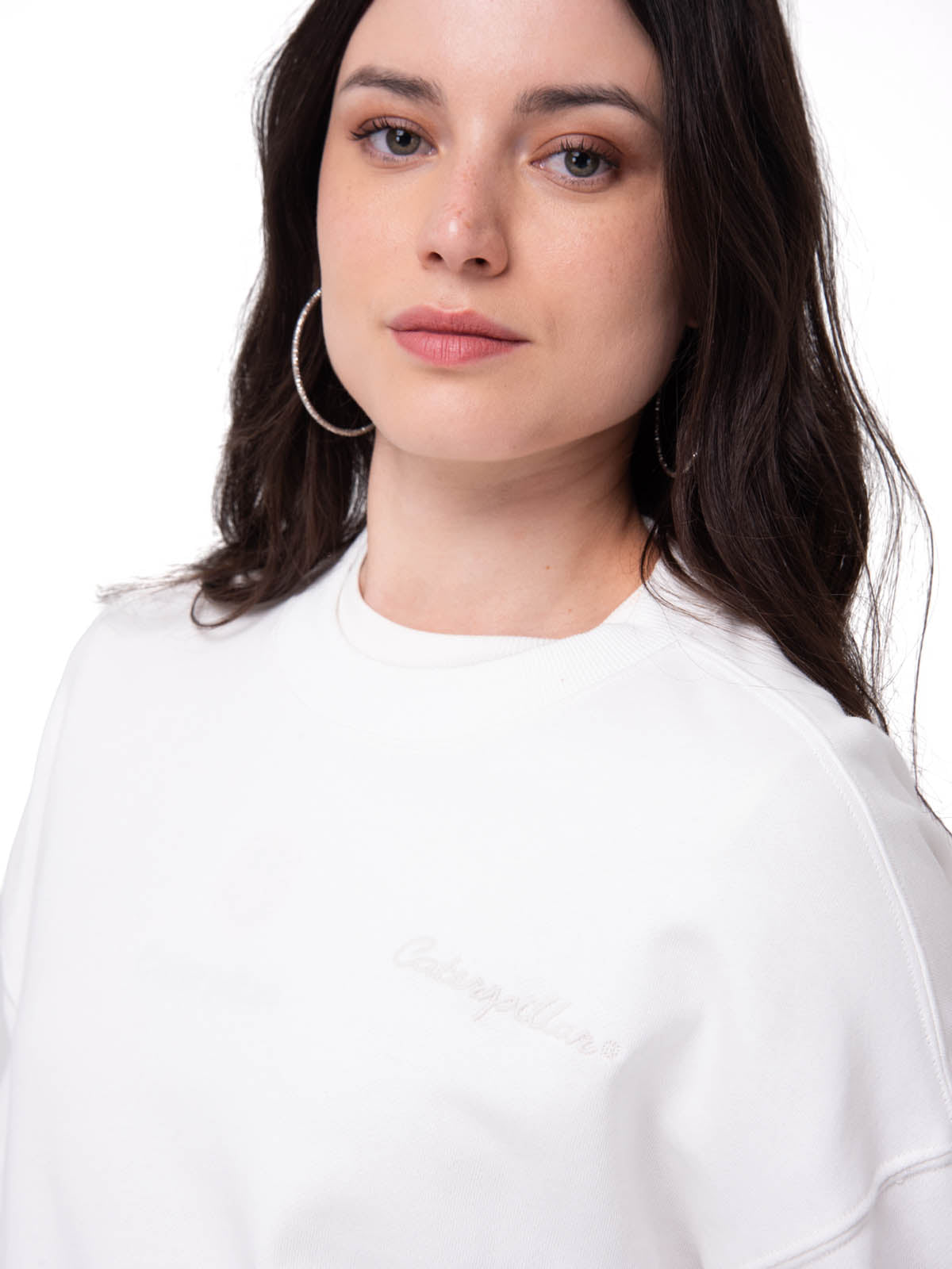 Saco Relaxed French Ter Mujer Color Blanco-3