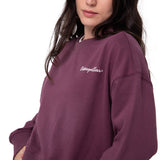 Saco Relaxed French Ter Mujer Color Rojo-4