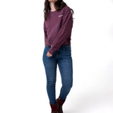 Saco Relaxed French Ter Mujer Color Rojo-5