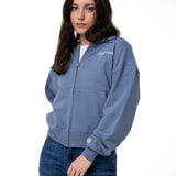 Saco Relaxed French Ter Mujer Color Azul-1