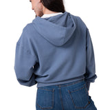 Saco Relaxed French Ter Mujer Color Azul-2