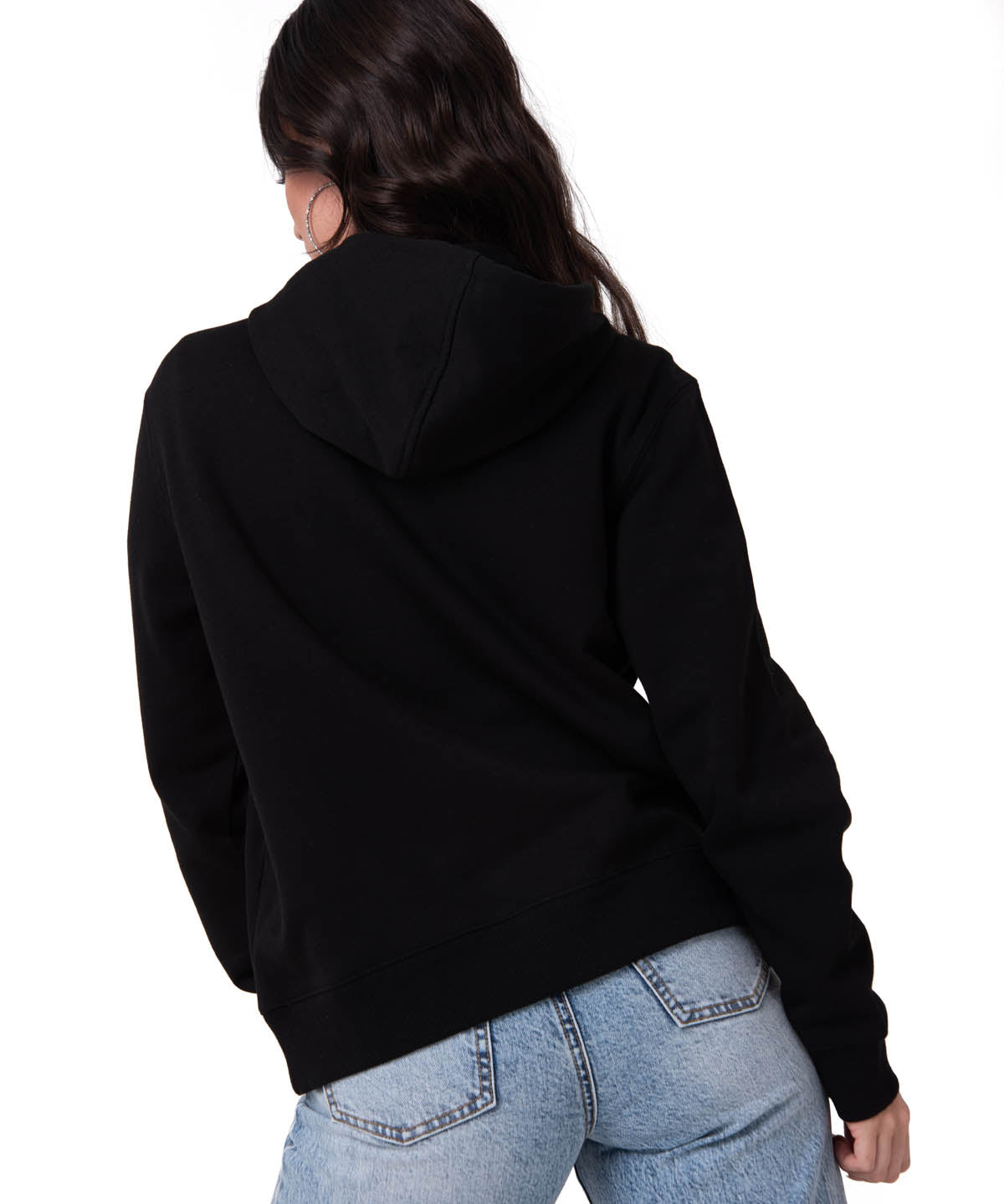 Saco Fleece Caterpillar Mujer Color Negro-2