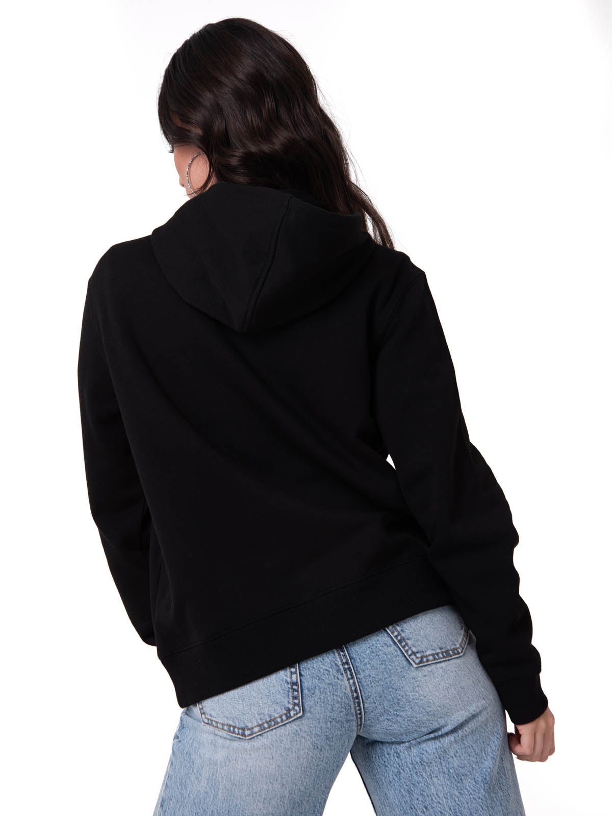 Saco Fleece Caterpillar Mujer Color Negro-2