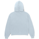 Saco W Cat Patch Full Zipip Para Mujer Color Azul