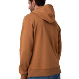 Saco Fleece Cat Patch Ful Para Hombre Color Café-3
