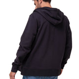 Saco Fleece Cat Patch Ful Hombre Color Negro-2