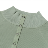 Saco Waffle Pull Over Para Mujer Color Verde