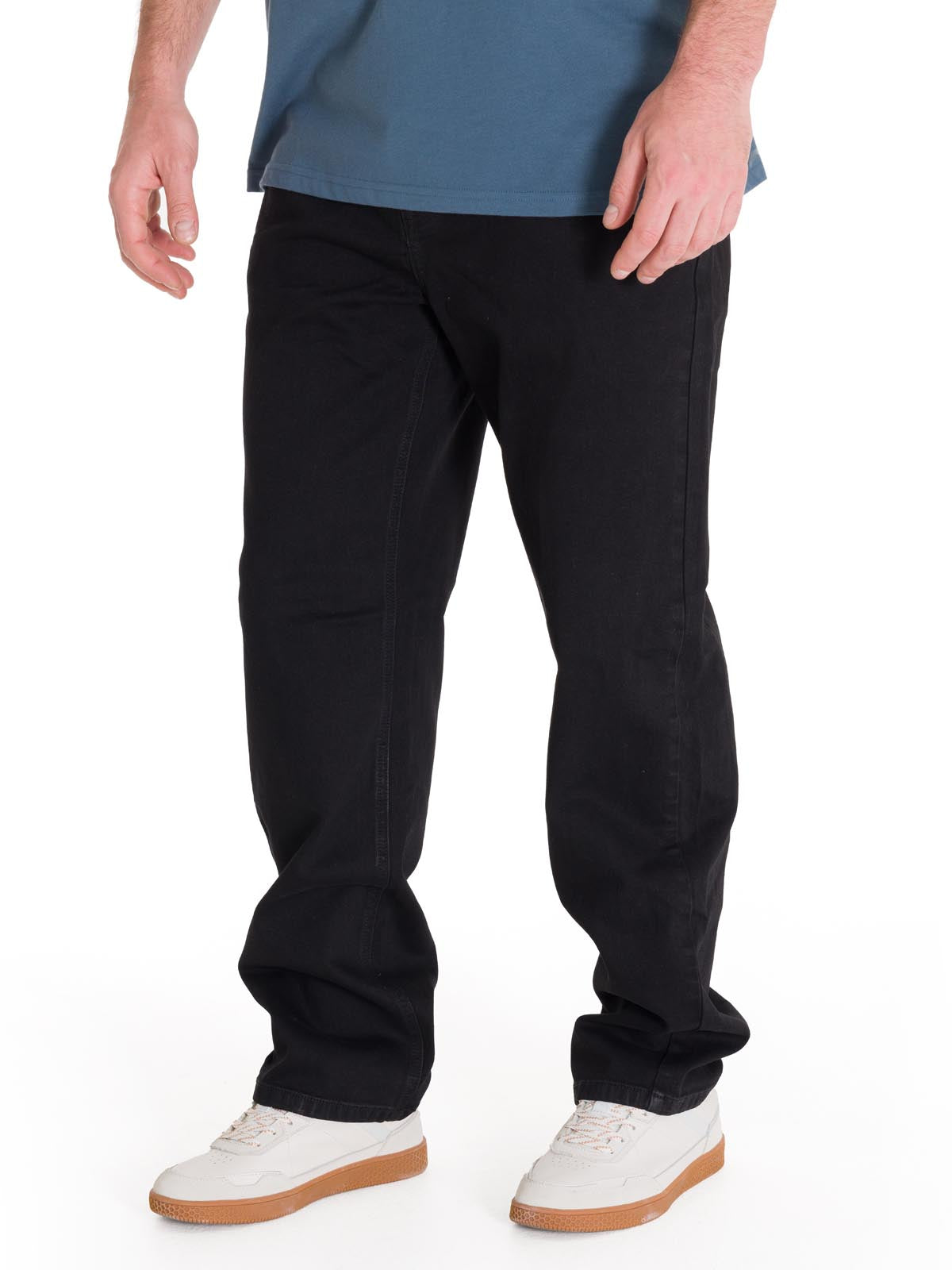 Pantalón Triblend Stretch Den Para Hombre Color Negro-1