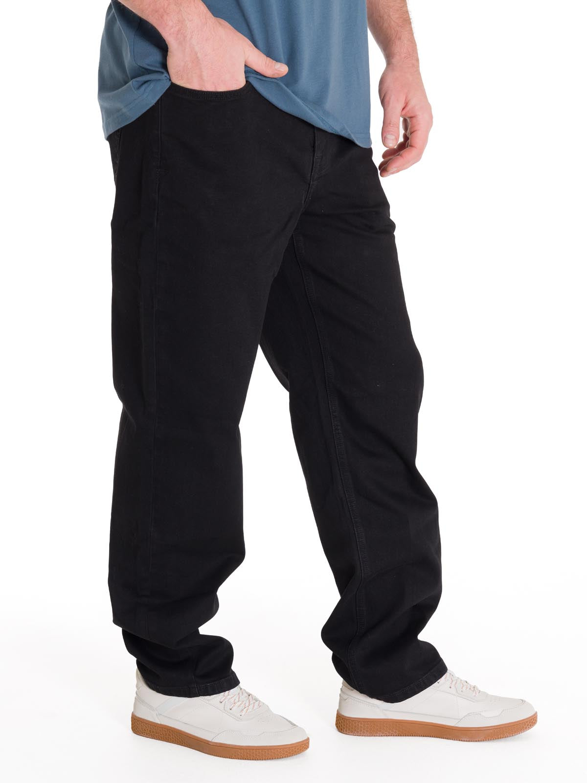 Pantalón Triblend Stretch Den Para Hombre Color Negro-2