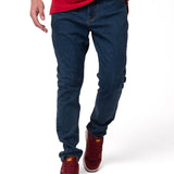 Jeans Triblend Stretch Den Para Hombre Color Gris-1