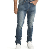 Jeans Triblend Stretch Den Para Hombre Color Gris-5