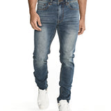Jeans Triblend Stretch Den Para Hombre Color Gris-6