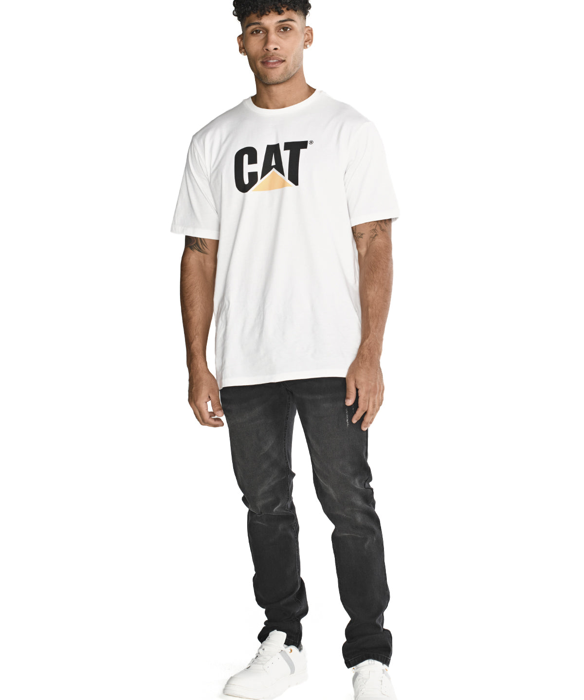 Jeans Triblend Stretch Den Para Hombre Color Gris-1