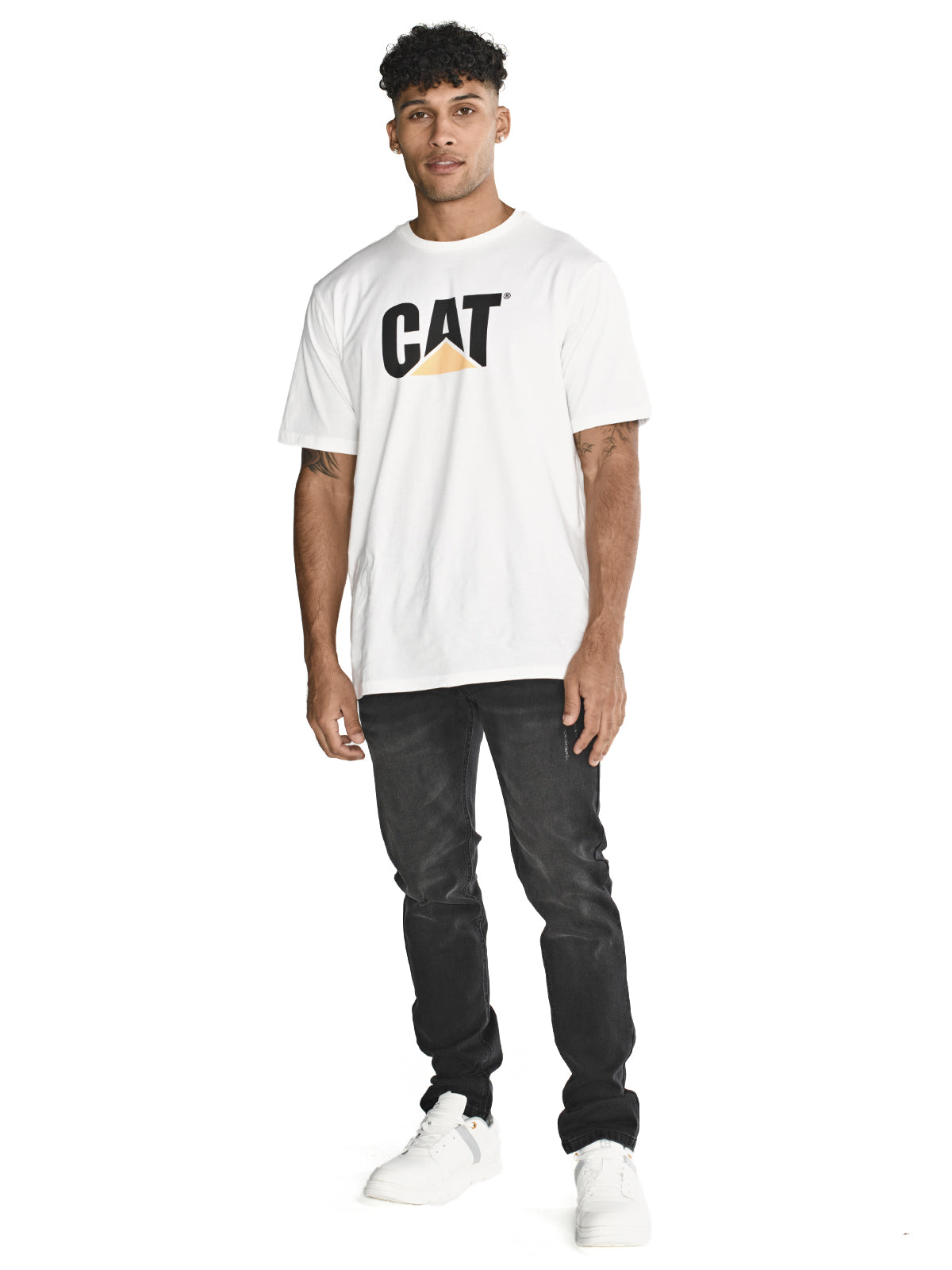 Jeans Triblend Stretch Den Para Hombre Color Gris-1
