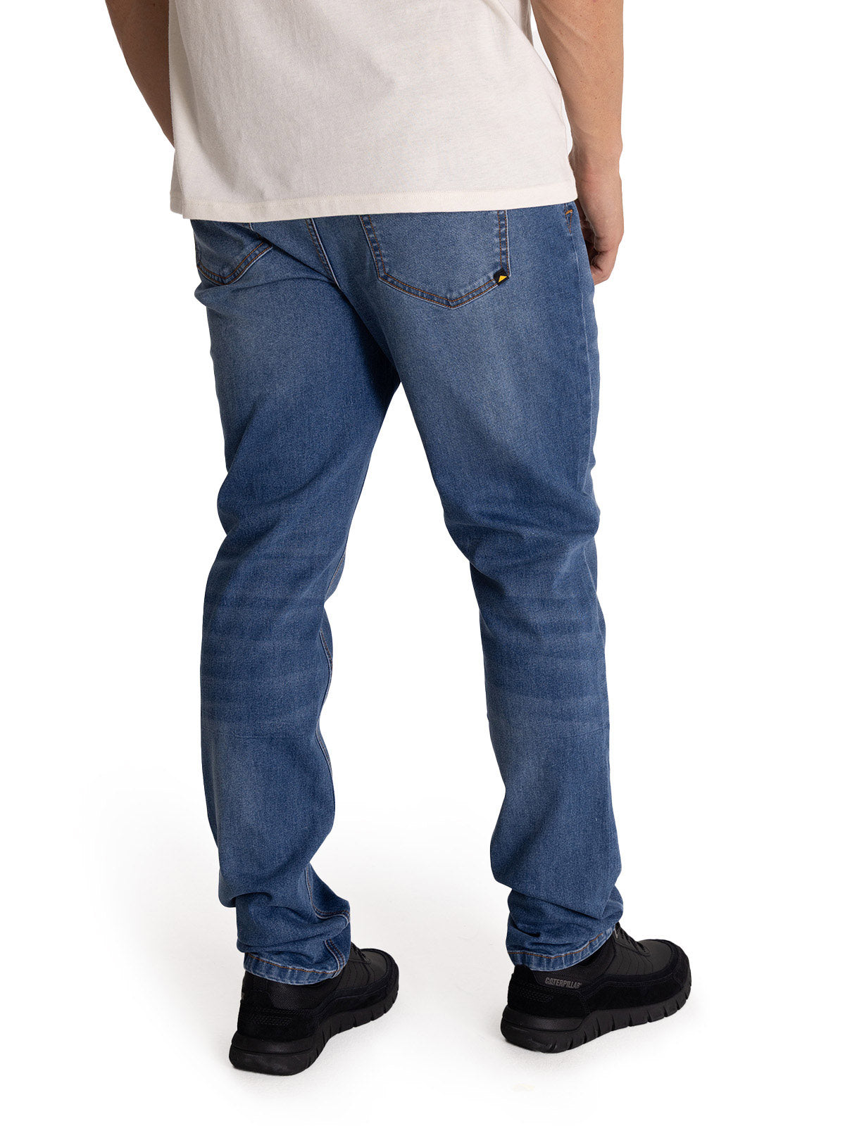 Jeans Triblend Stretch Den Para Hombre Color Azul-3