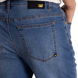 Jeans Triblend Stretch Den Para Hombre Color Azul-5