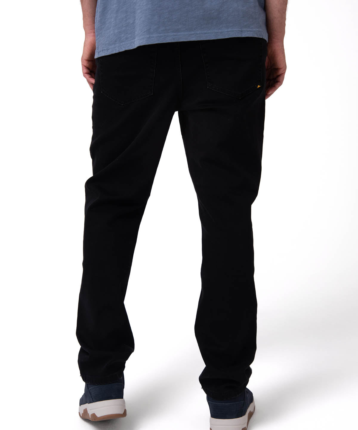 Jeans Triblend Stretch Den Para Hombre Color Negro-2