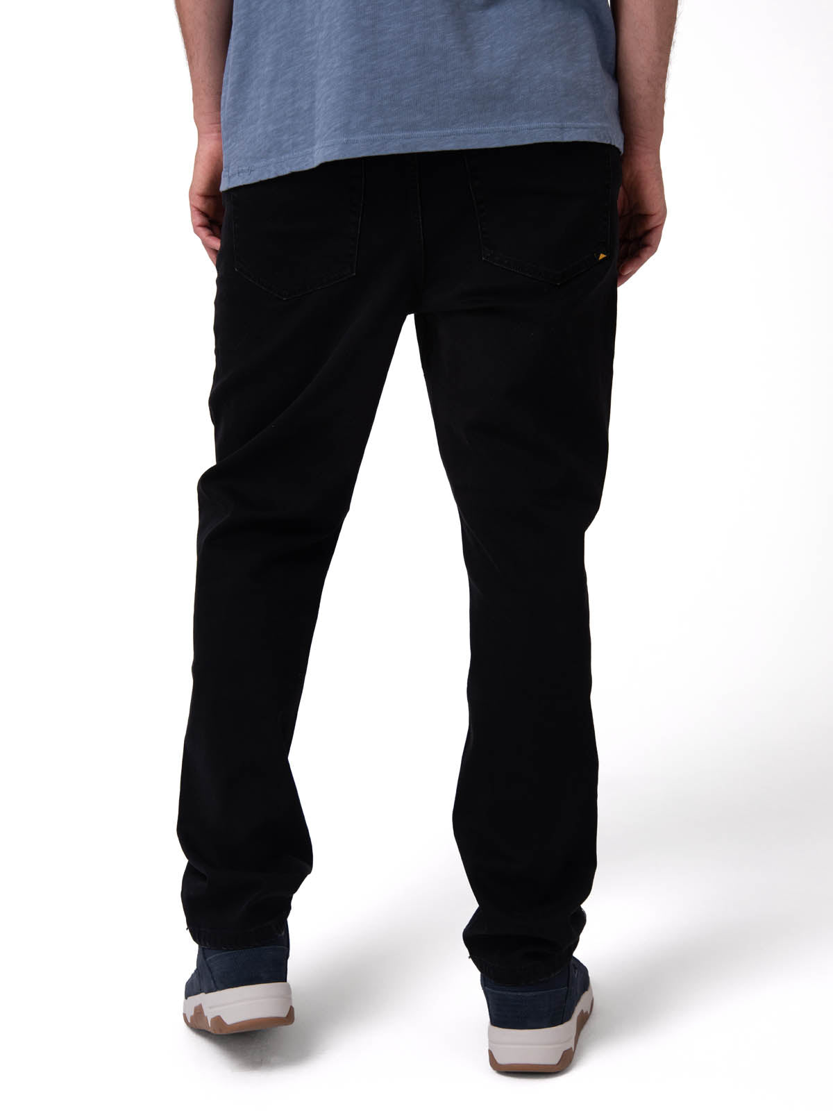 Jeans Triblend Stretch Den Para Hombre Color Negro-2