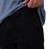 Jeans Triblend Stretch Den Para Hombre Color Negro-3