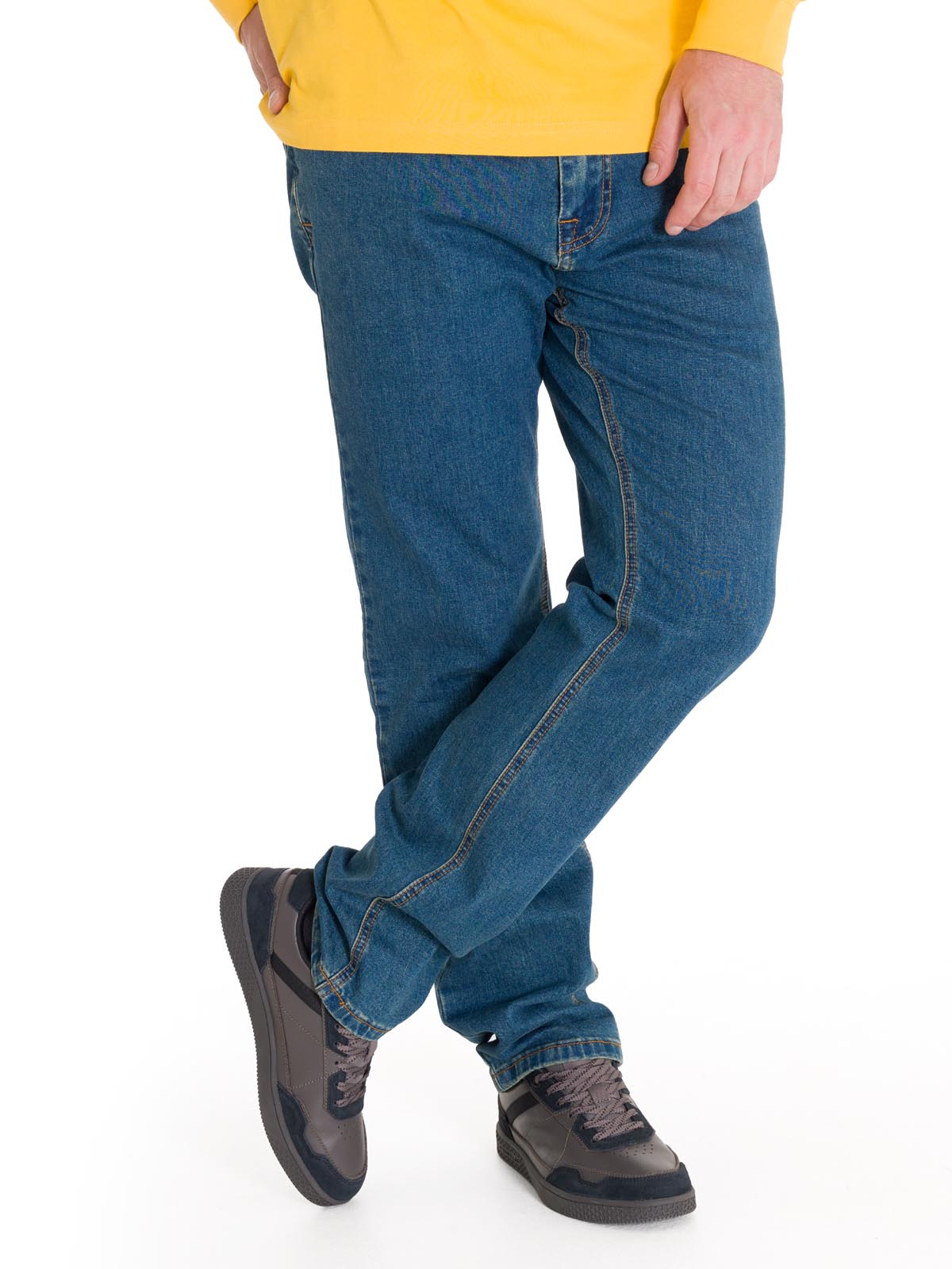 Pantalón Triblend Stretch Den Para Hombre Color Gris-2