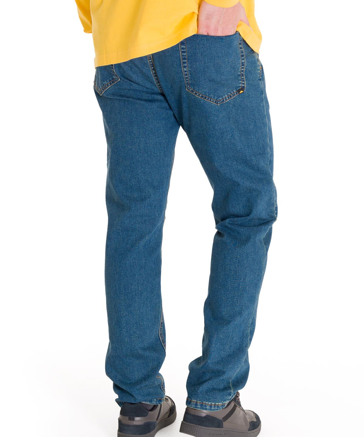 Pantalón Triblend Stretch Den Para Hombre Color Gris-3