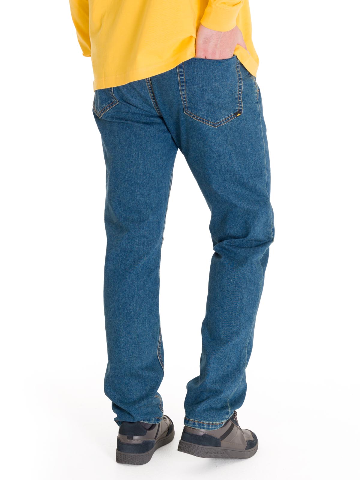Pantalón Triblend Stretch Den Para Hombre Color Gris-3