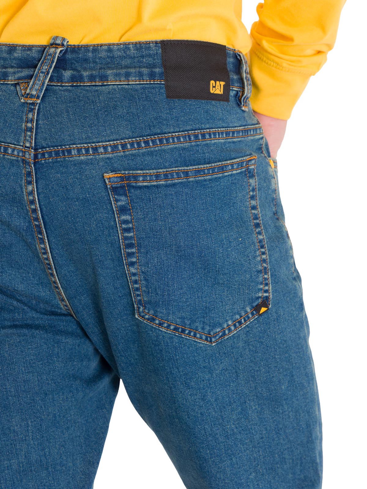Pantalón Triblend Stretch Den Para Hombre Color Gris-5