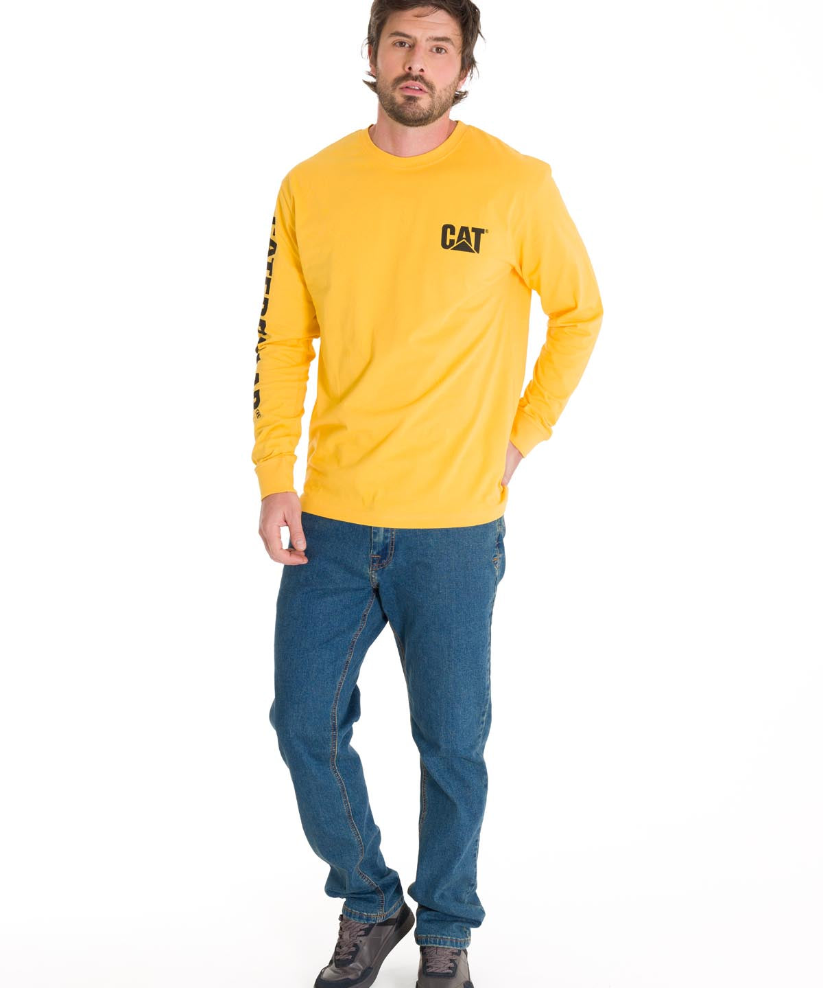 Pantalón Triblend Stretch Den Para Hombre Color Gris-6
