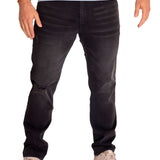 Jeans Triblend Stretch Den Para Hombre Color Gris-1