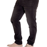 Jeans Triblend Stretch Den Para Hombre Color Gris-3