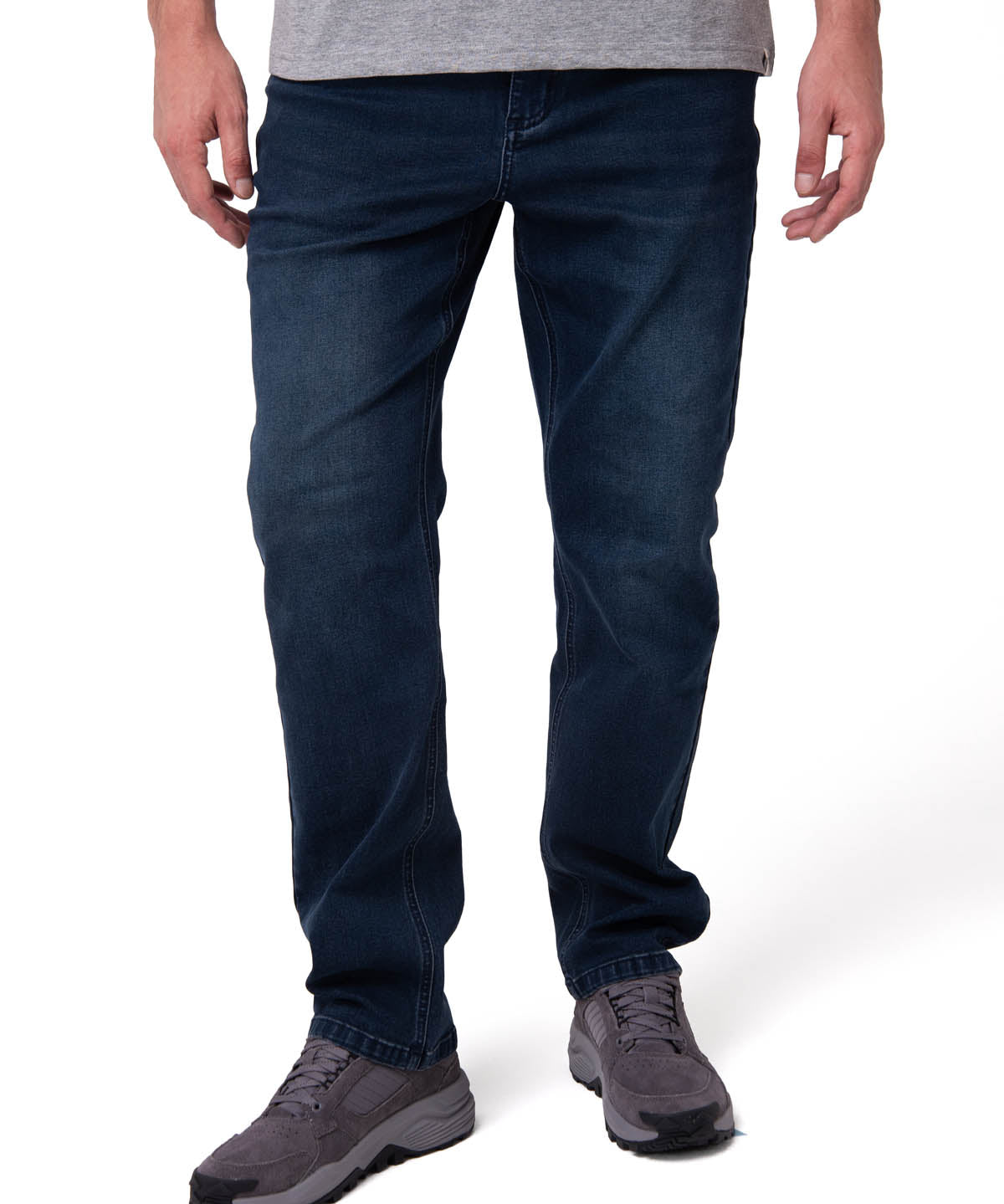Jeans Triblend Stretch Den Para Hombre Color Azul-1