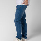 Jeans Triblend Stretch Den Para Hombre Color Azul-4