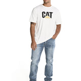 Jeans Triblend Stretch Den Para Hombre Color Beige-2