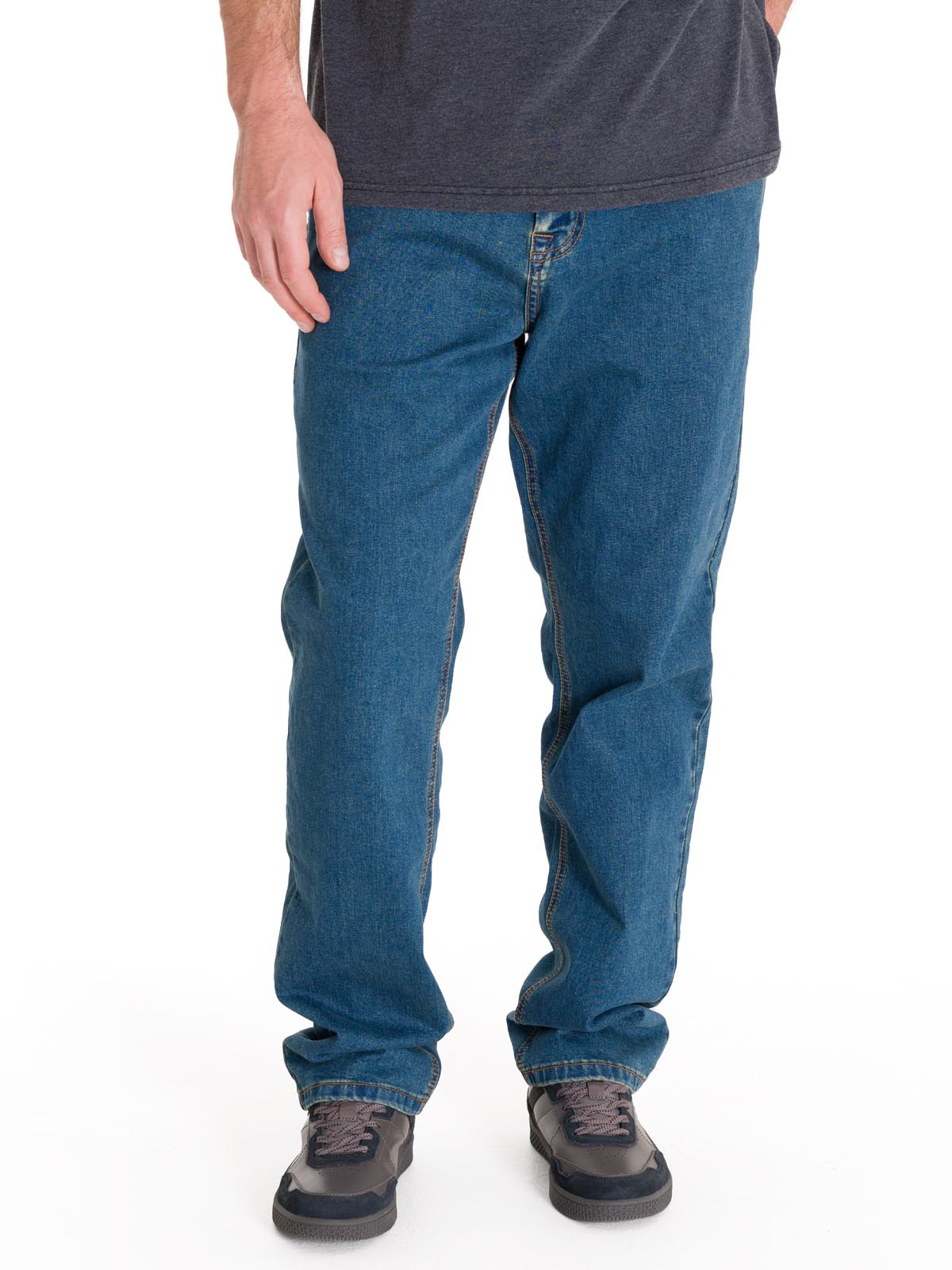Jeans Denim Triblend Stretch Den Para Hombre Color Azul-1