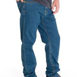 Jeans Denim Triblend Stretch Den Para Hombre Color Azul-2
