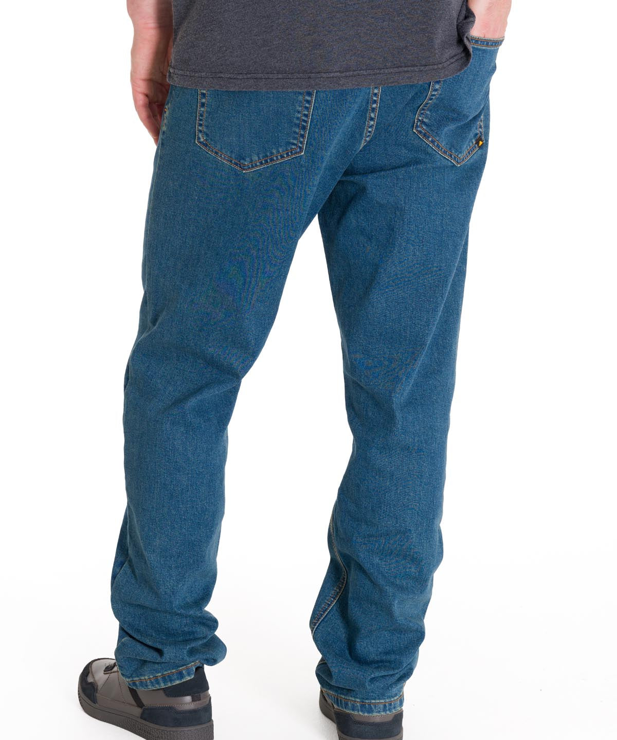 Jeans Denim Triblend Stretch Den Para Hombre Color Azul-3