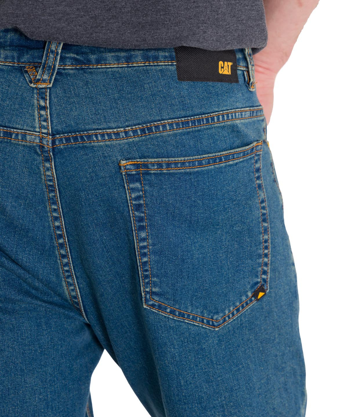 Jeans Denim Triblend Stretch Den Para Hombre Color Azul-5