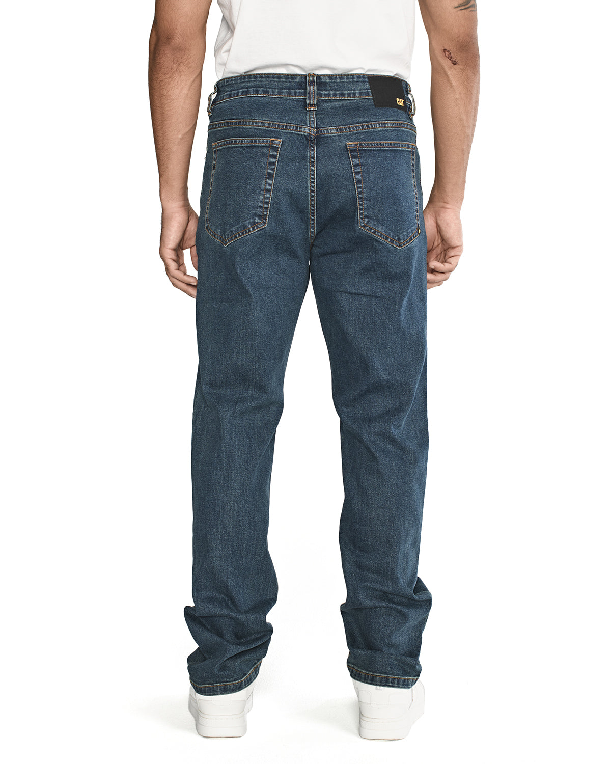 Jeans Denim Triblend Stretch Den Para Hombre Color Azul-7