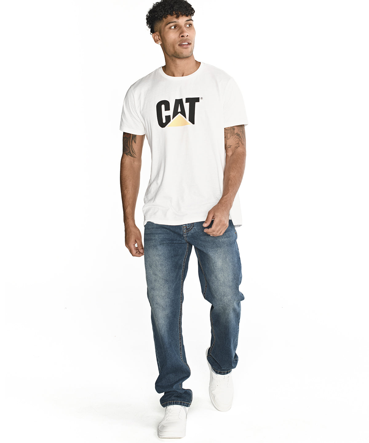 Jeans Triblend Stretch Den Para Hombre Color Gris-1