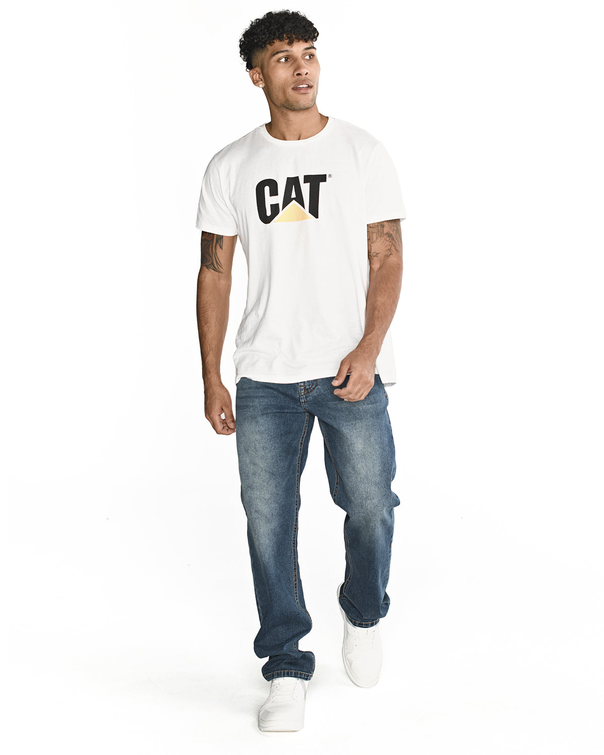 Jeans Triblend Stretch Den Para Hombre Color Gris-1
