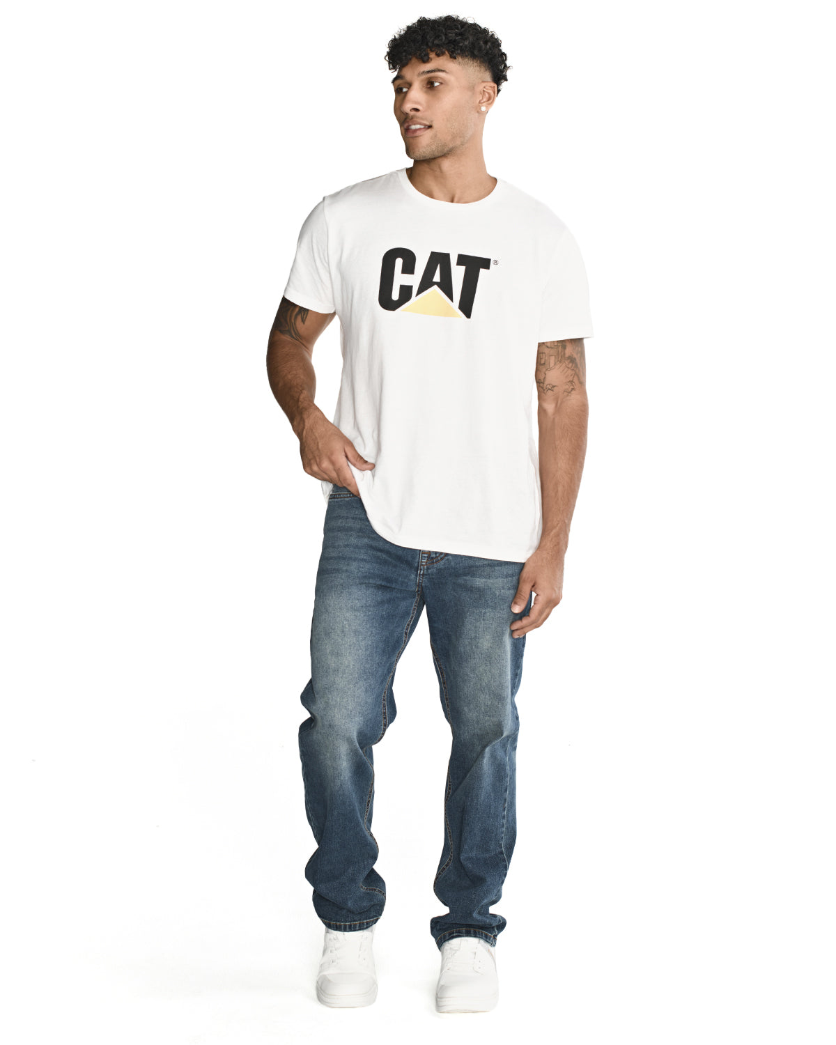 Jeans Triblend Stretch Den Para Hombre Color Gris-2