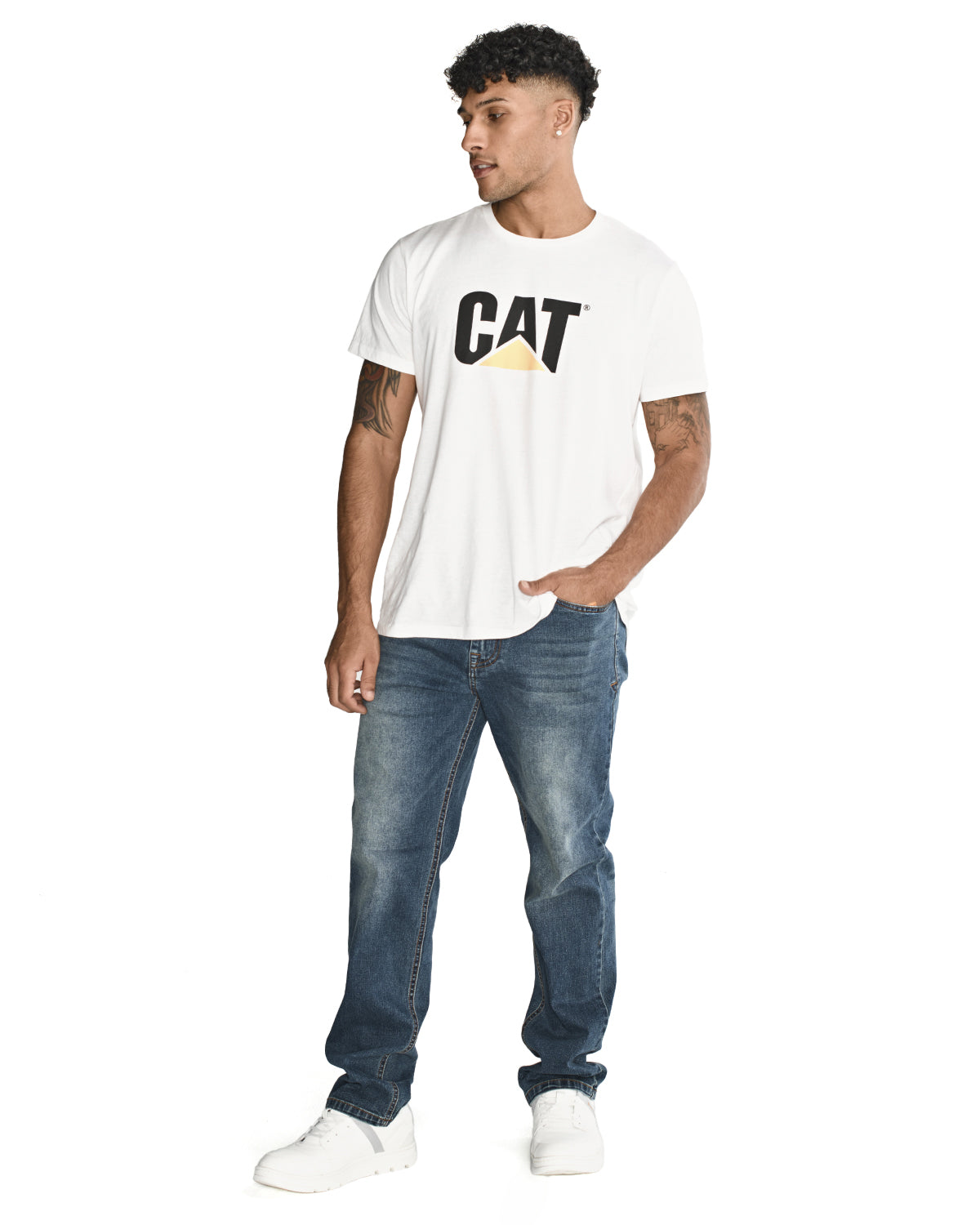 Jeans Triblend Stretch Den Para Hombre Color Gris-3