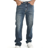 Jeans Triblend Stretch Den Para Hombre Color Gris-4