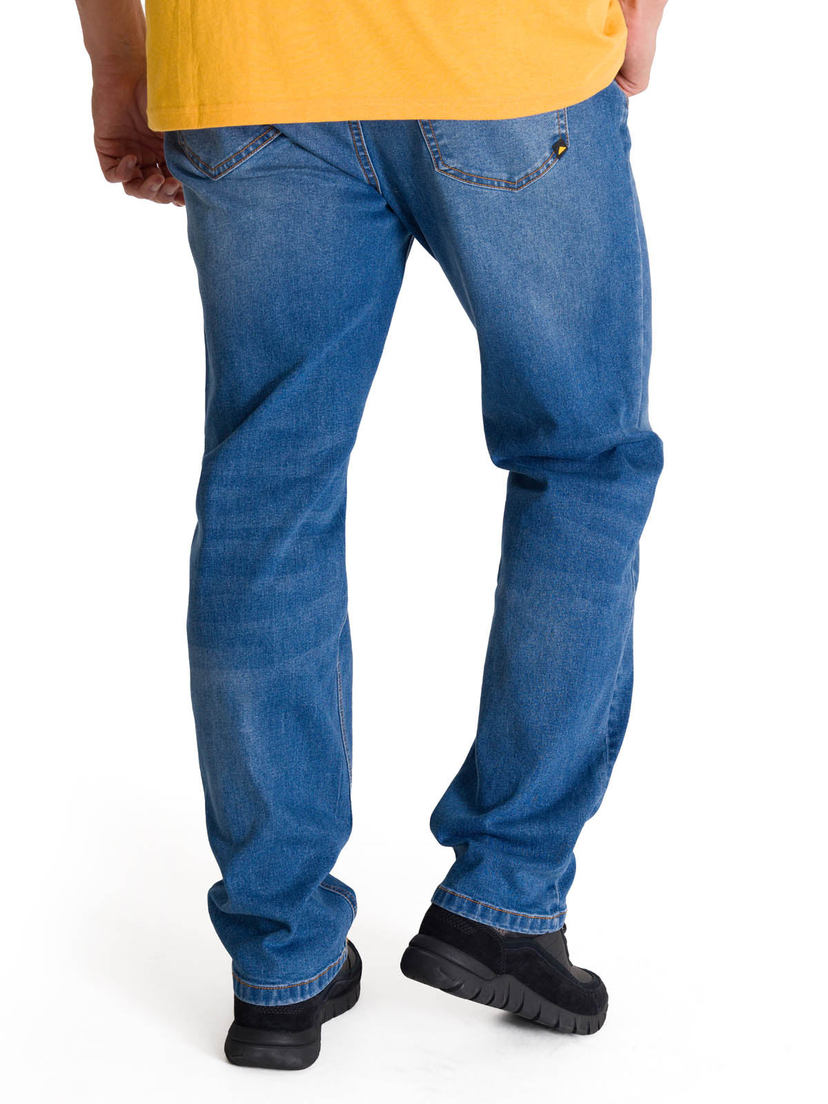Pantalón Triblend Stretch Den Hombre Color Azul-3