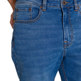 Pantalón Triblend Stretch Den Hombre Color Azul-4