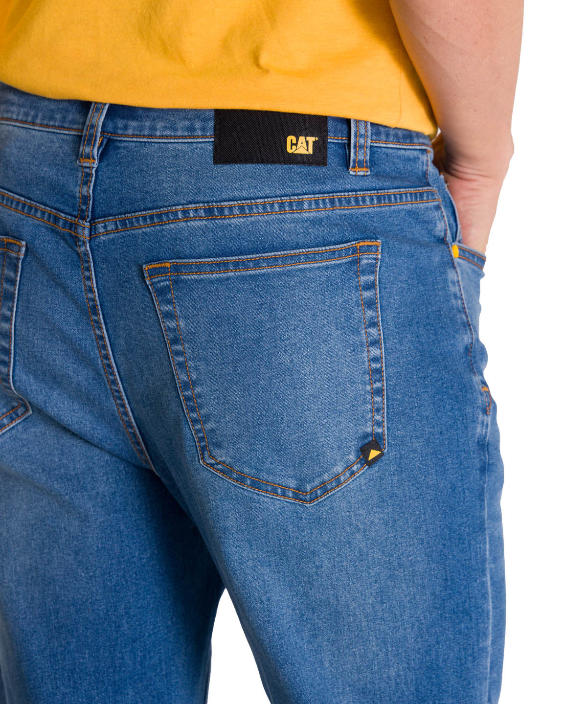 Pantalón Triblend Stretch Den Hombre Color Azul-5