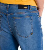 Pantalón Triblend Stretch Den Hombre Color Azul-5